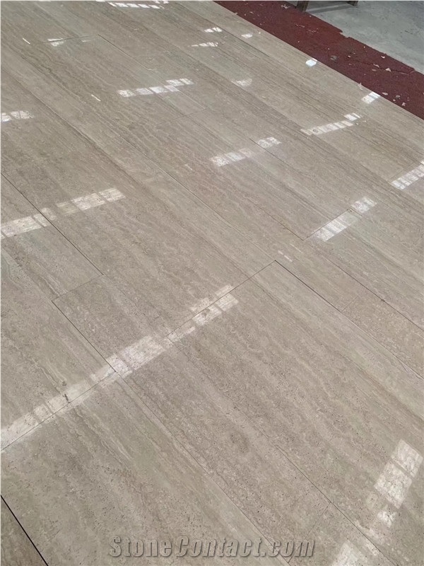 Italy Polished Roman Travertine Tipo Lu Slabs&Tile