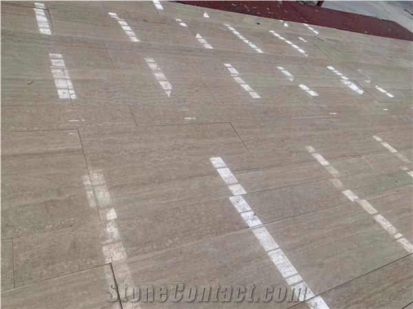 Italy Polished Roman Travertine Tipo Lu Slabs&Tile