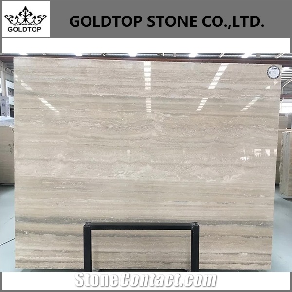Italy Silver Grey Travertine Slabs And Tiles