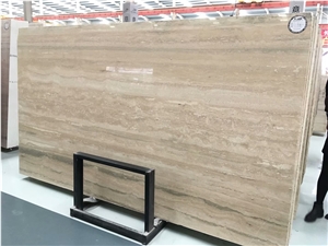 Italy Silver Grey Travertine Slabs And Tiles