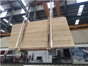 Italy Silver Grey Travertine Slabs And Tiles