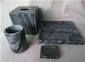 Marble Hotel Accessories Bathroom Sets Soap Dish