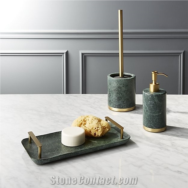 Marble Hotel Accessories Bathroom Sets Soap Dish