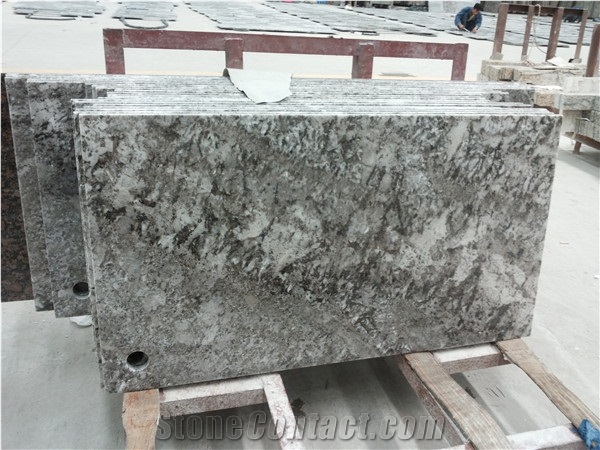 Polished Bianco Antico Granite Kitchen Countertops