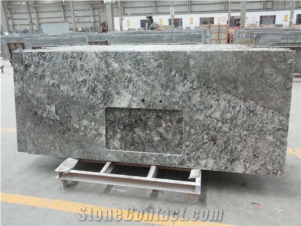 Polished Bianco Antico Granite Kitchen Countertops