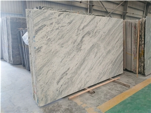Polished River White Granite Slabs for Countertop Polished River White Granite Slabs for Countertop