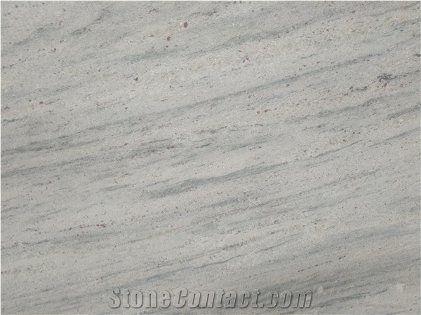 Polished River White Granite Slabs for Countertop
