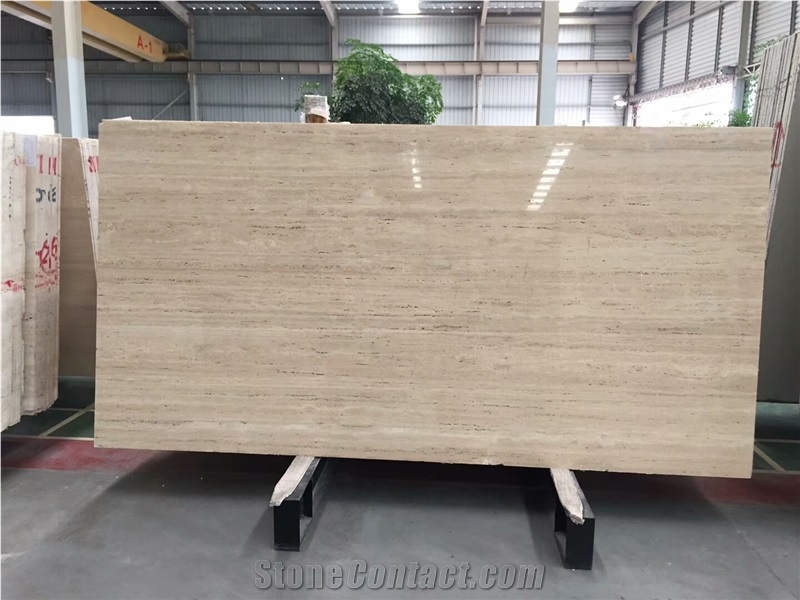 Polished Travertine Slabs &Tlies