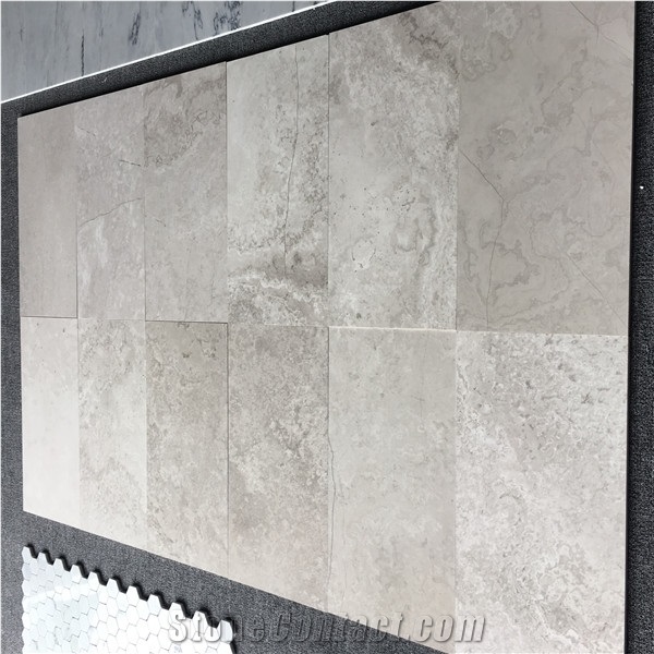Polished White Wood Marble(Cross Cut)Slabs&Tiles