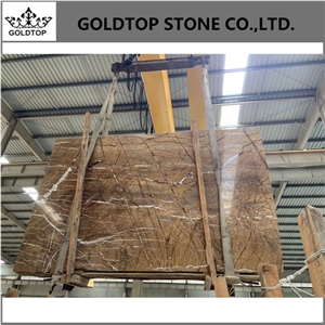 Rainforest Brown Marble Slabs and Tiles