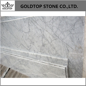 Statuario Carrara Marble Aluminum Honeycomb Panel