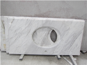 Volakas Marble Custom Vanity Tops Bath Countertops