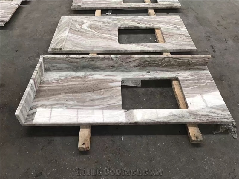 Volakas Marble Custom Vanity Tops Bath Countertops