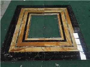 Waterjet Medallion Different Material Marble