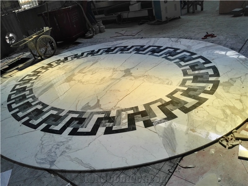 Waterjet Round Medallions Different Material Cut