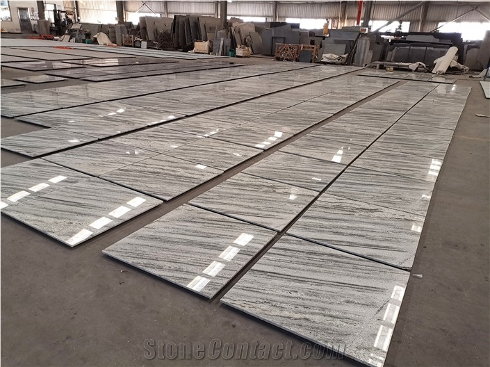 White Galaxy Slab&Tile 30x30 River White Granite