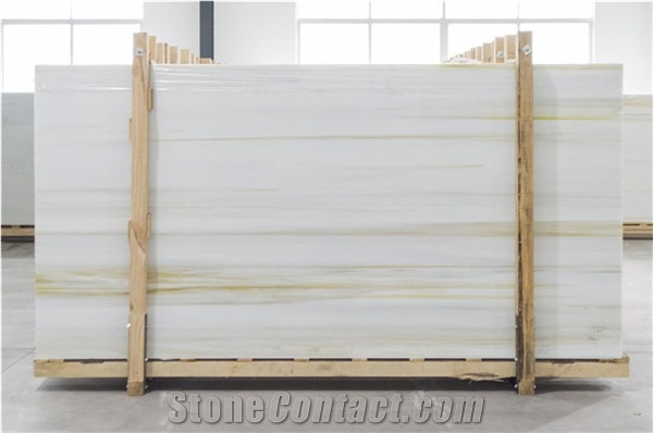 Yellow Wooden Artificial Nano Stone Jumbo Slabs