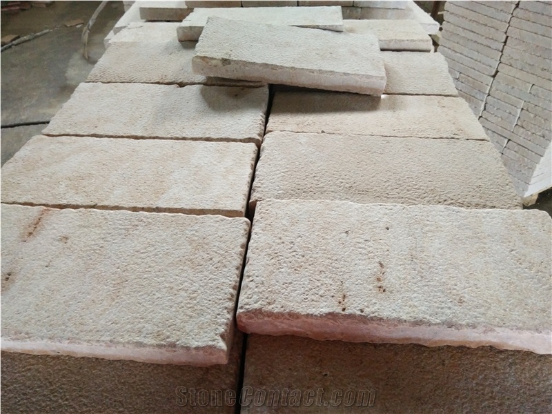 Beige/Yellow Limestone/Roma Beige ，For Building & Walling