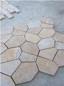 Beige/Yellow Limestone/Roma Beige ，For Building & Walling