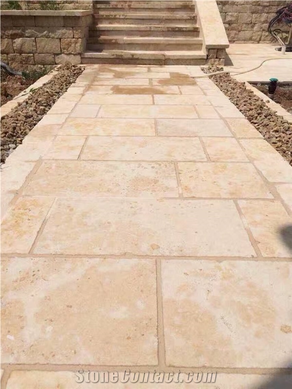 Beige/Yellow Limestone/Roma Beige ，For Building & Walling
