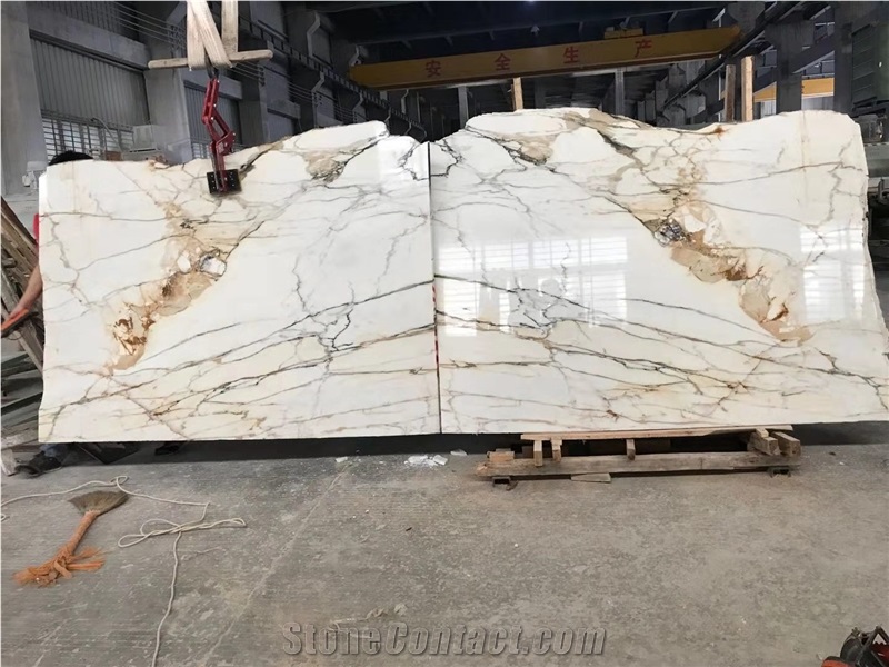 Calacatta Oro/Gold Marble Slabs