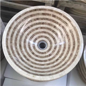 Marble Mosaic Sinks & Basins