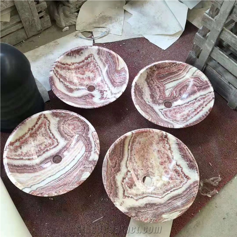 Tiger Onyx Sinks & Basins