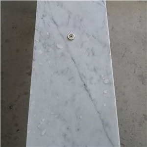 Carrara White Marble Composite Stone Veneer Panel