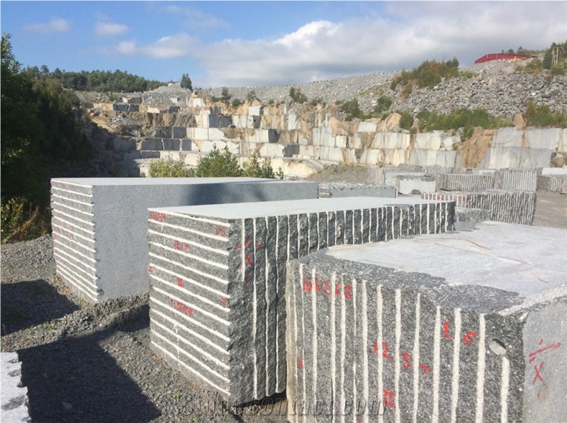 Blue Pearl Lg Granite Blocks