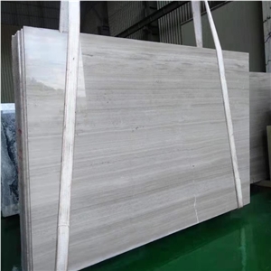 Light White Wood Grain Marble for Floor and Wall Light White Wood Grain Marble for Floor and Wall