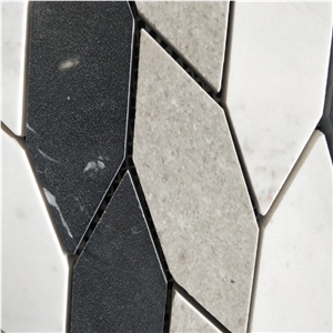 Marble Leaf Shaped Mosaic Tiles 30x30 Price
