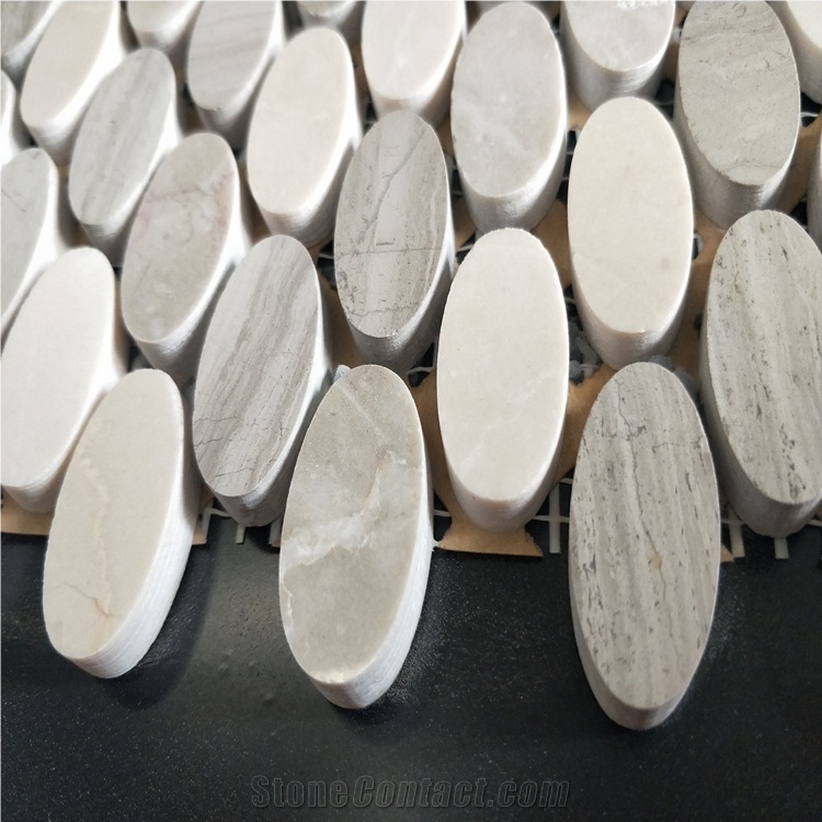 Wholesale Pebble Mosaic 34x34 Floor Tiles Designs