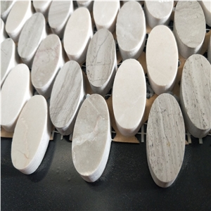 Wholesale Pebble Mosaic 34x34 Floor Tiles Designs