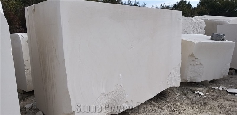 White Limestone Blocks