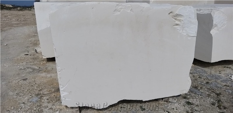White Limestone Blocks