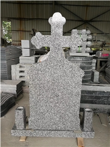 Cheap Price Hubei G603 Granite Engraved Tombstone