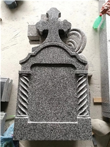 Cheap Price Hubei G603 Granite Engraved Tombstone