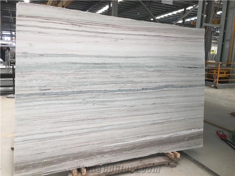 Crystal Wooden Veins Blue Marble Slabs&Tiles