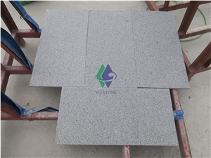 China New G654 Zhangqiu Black Granite Slab Price