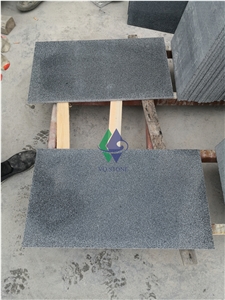 China New G654 Zhangqiu Black Granite Slab Price