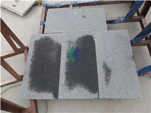 Flamed G654 Padang Black Granite Floor Tiles Flamed G654 Padang Black Granite Floor Tiles