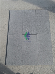 Flamed G654 Padang Black Granite Floor Tiles