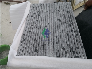 Honed New G654 Zhangqiu Black Granite Tiles Price