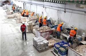 Noce Travertine Wall Mosaic Tile