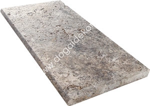 Silver Travertine Wall Stone