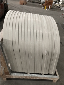 White Recyled Glass Tops to Usa Instead Of Quartz