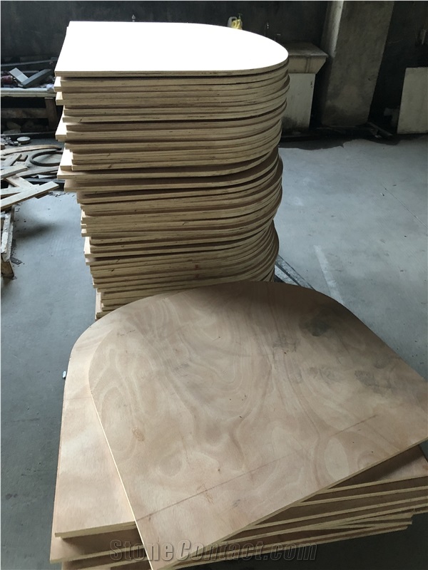 White Recyled Glass Tops to Usa Instead Of Quartz