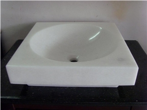 China Bowl, Oval Shape, Under-Mount Sink, Basins