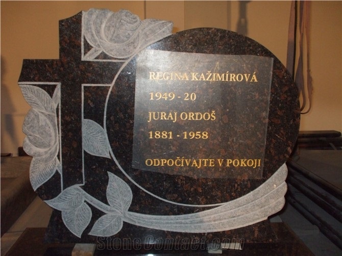 China Factory Natural Granite Engraved Tombstones