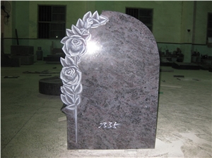 China Factory Natural Granite Engraved Tombstones